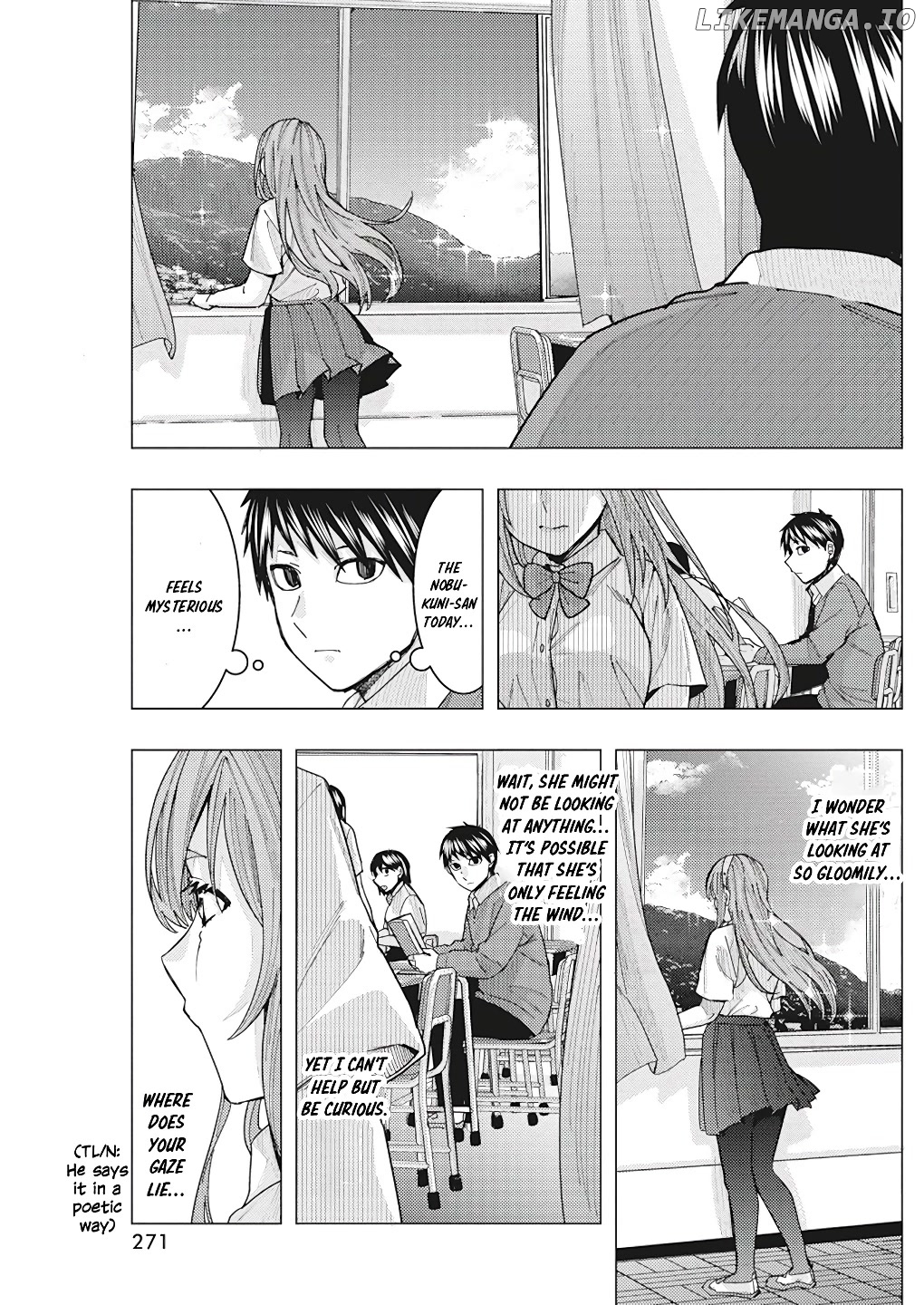 "nobukuni-San" Does She Like Me? chapter 17 - page 4