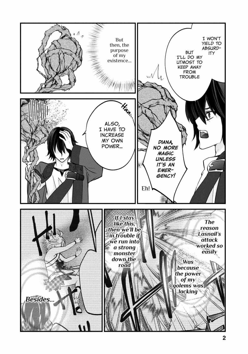 Arafoo Shachiku No Golem Master chapter 7 - page 2