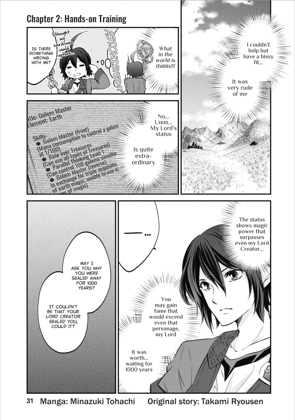 Arafoo Shachiku No Golem Master chapter 2 - page 1