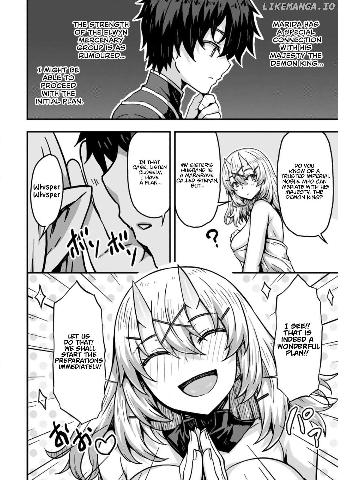 Isekai Saikyou no Yome desu ga, Yoru no Tatakai wa Ore no Hou ga Tsuyoi You desu ~Chiryaku o Ikashite Nariagaru Harem Senki~ Chapter 1 - page 20