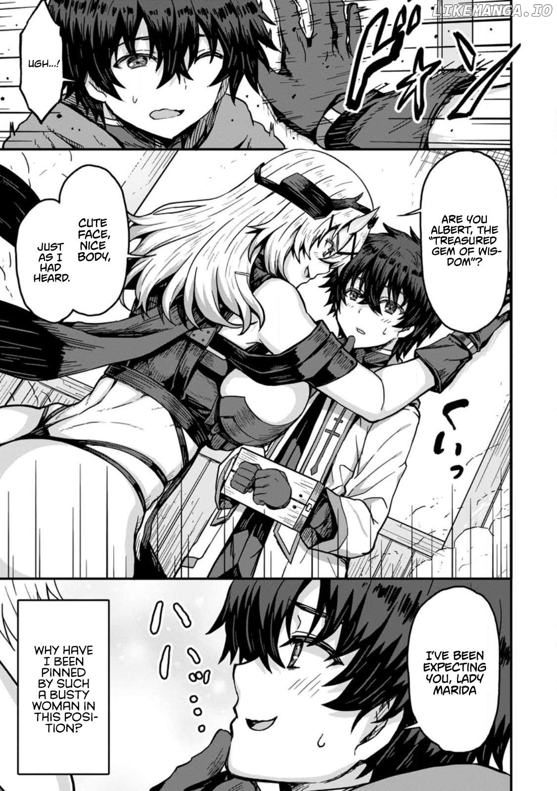 Isekai Saikyou no Yome desu ga, Yoru no Tatakai wa Ore no Hou ga Tsuyoi You desu ~Chiryaku o Ikashite Nariagaru Harem Senki~ Chapter 1 - page 3