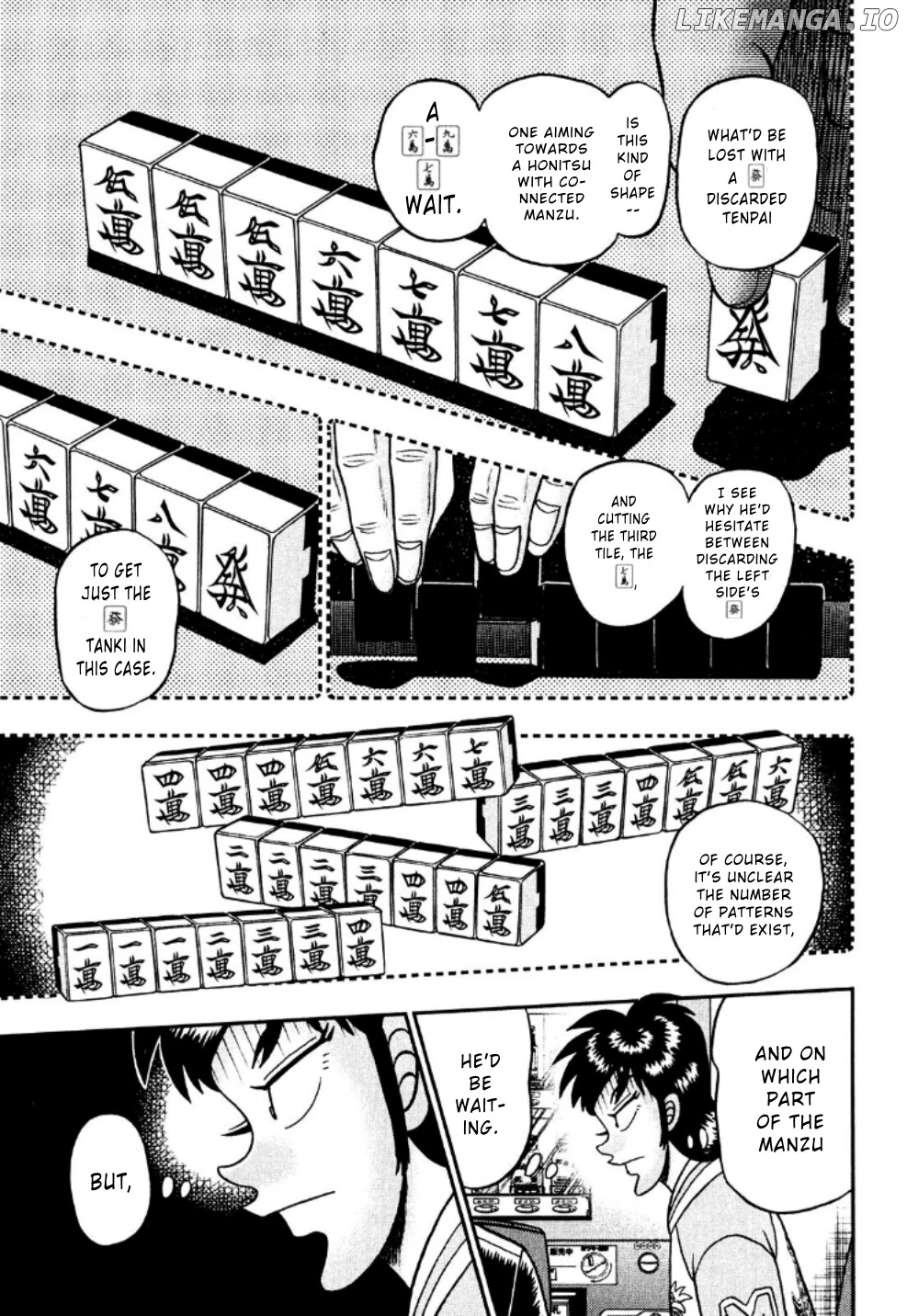 Darkness of Mahjong Fighter Mamiya chapter 22 - page 14