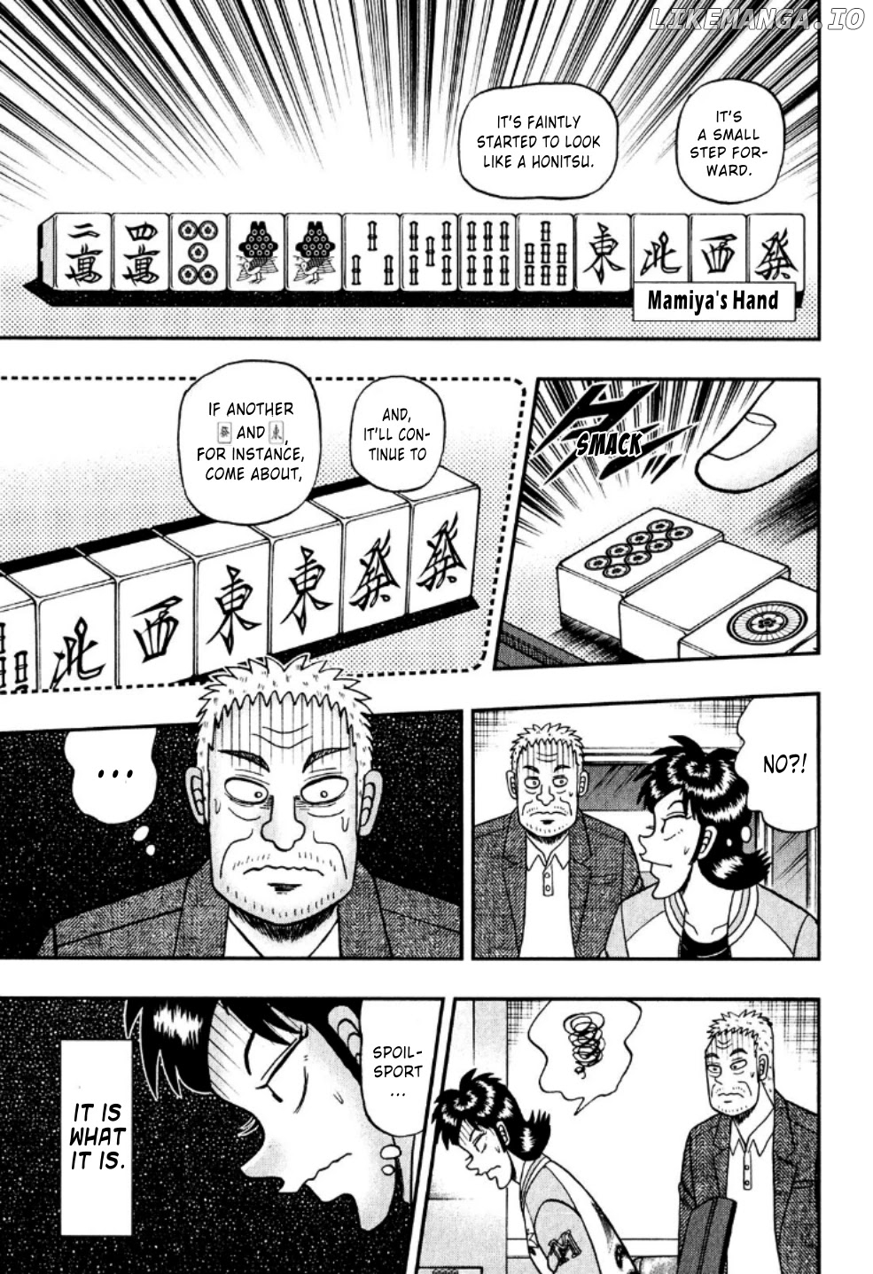 Darkness of Mahjong Fighter Mamiya chapter 19 - page 16