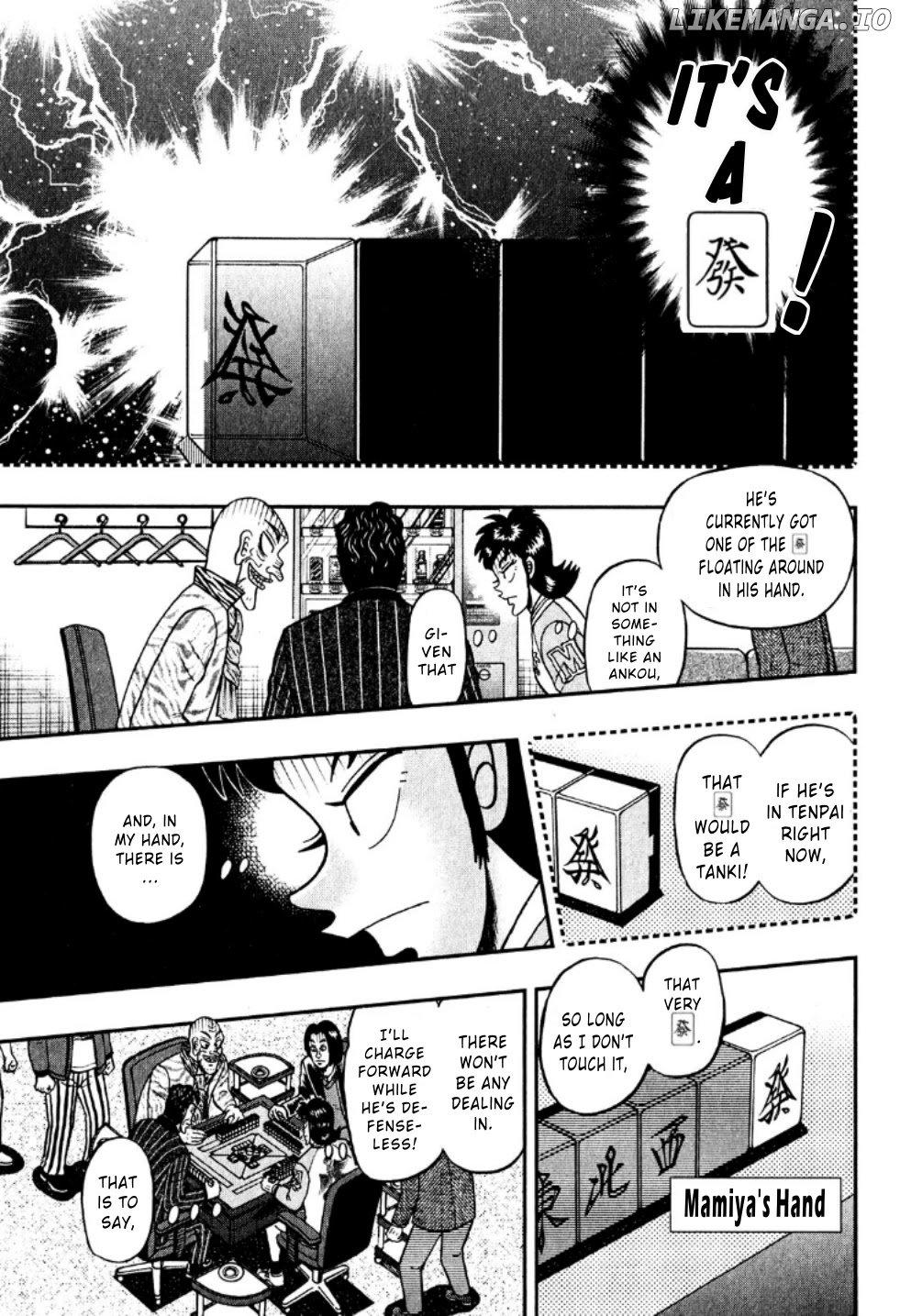 Darkness of Mahjong Fighter Mamiya chapter 18 - page 24