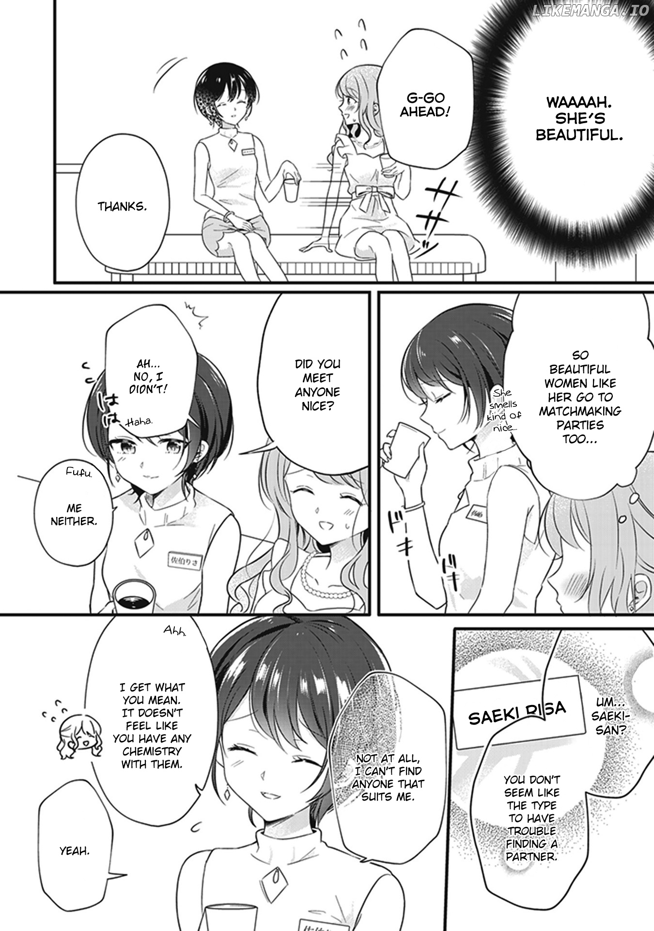 White Lilies in Love BRIDE's Newlywed Yuri Anthology chapter 4 - page 2