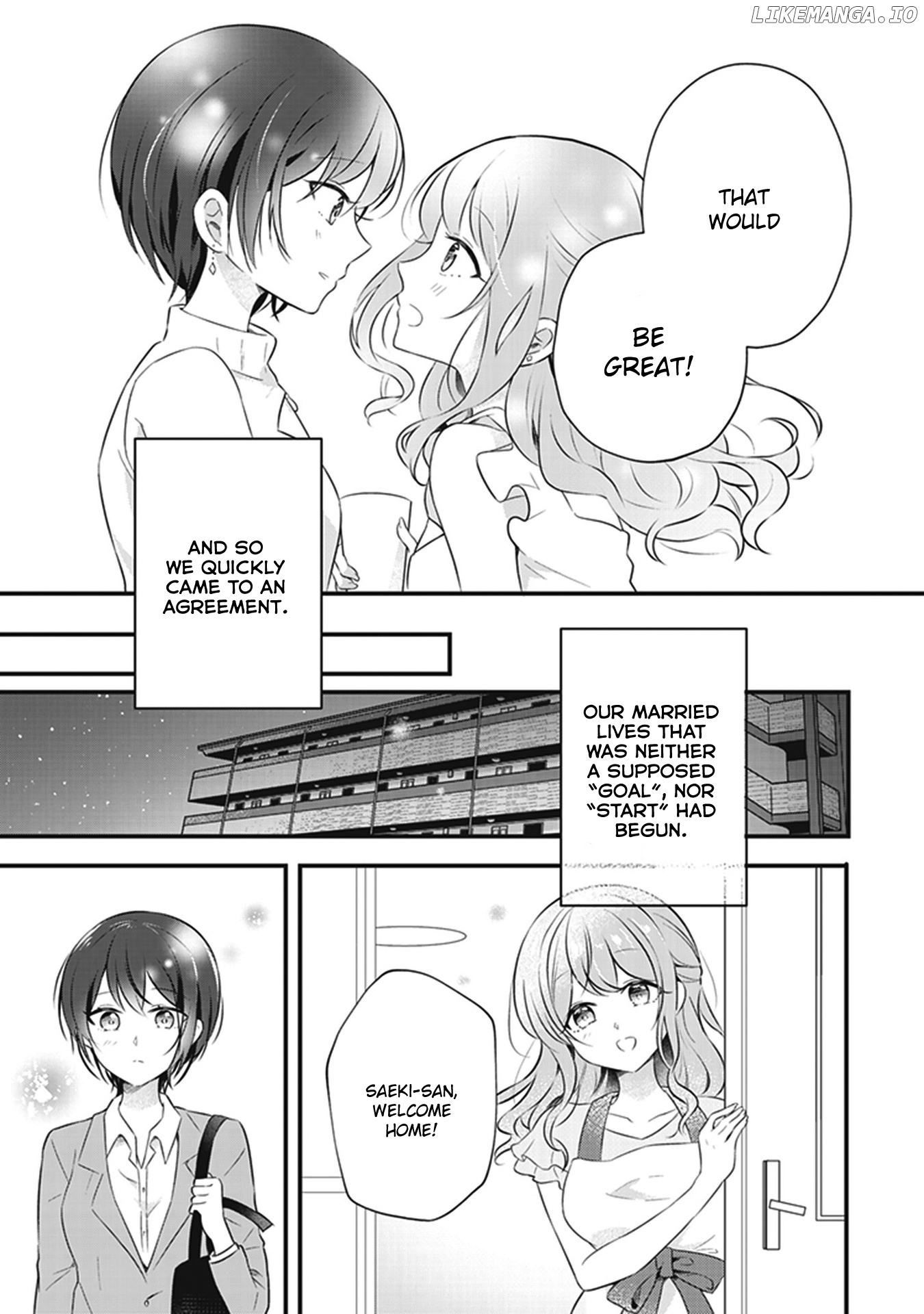 White Lilies in Love BRIDE's Newlywed Yuri Anthology chapter 4 - page 5