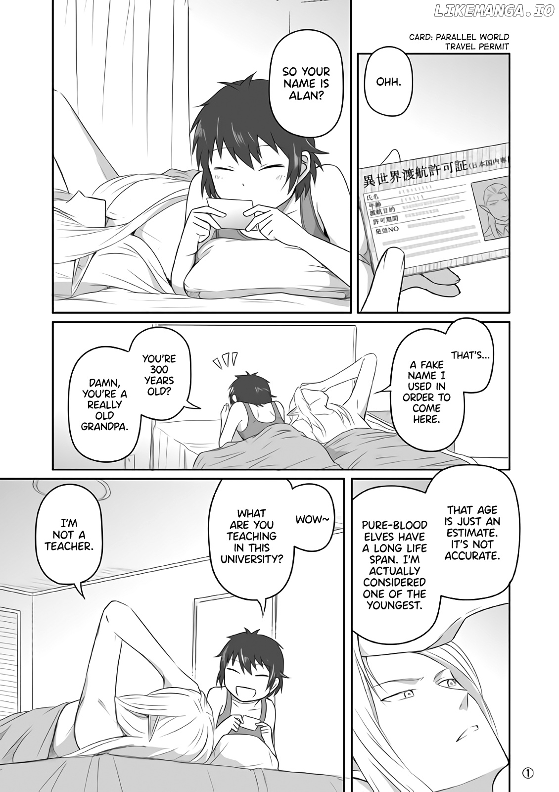 Elf Boyfriend & Boyish Girlfriend chapter 31 - page 1