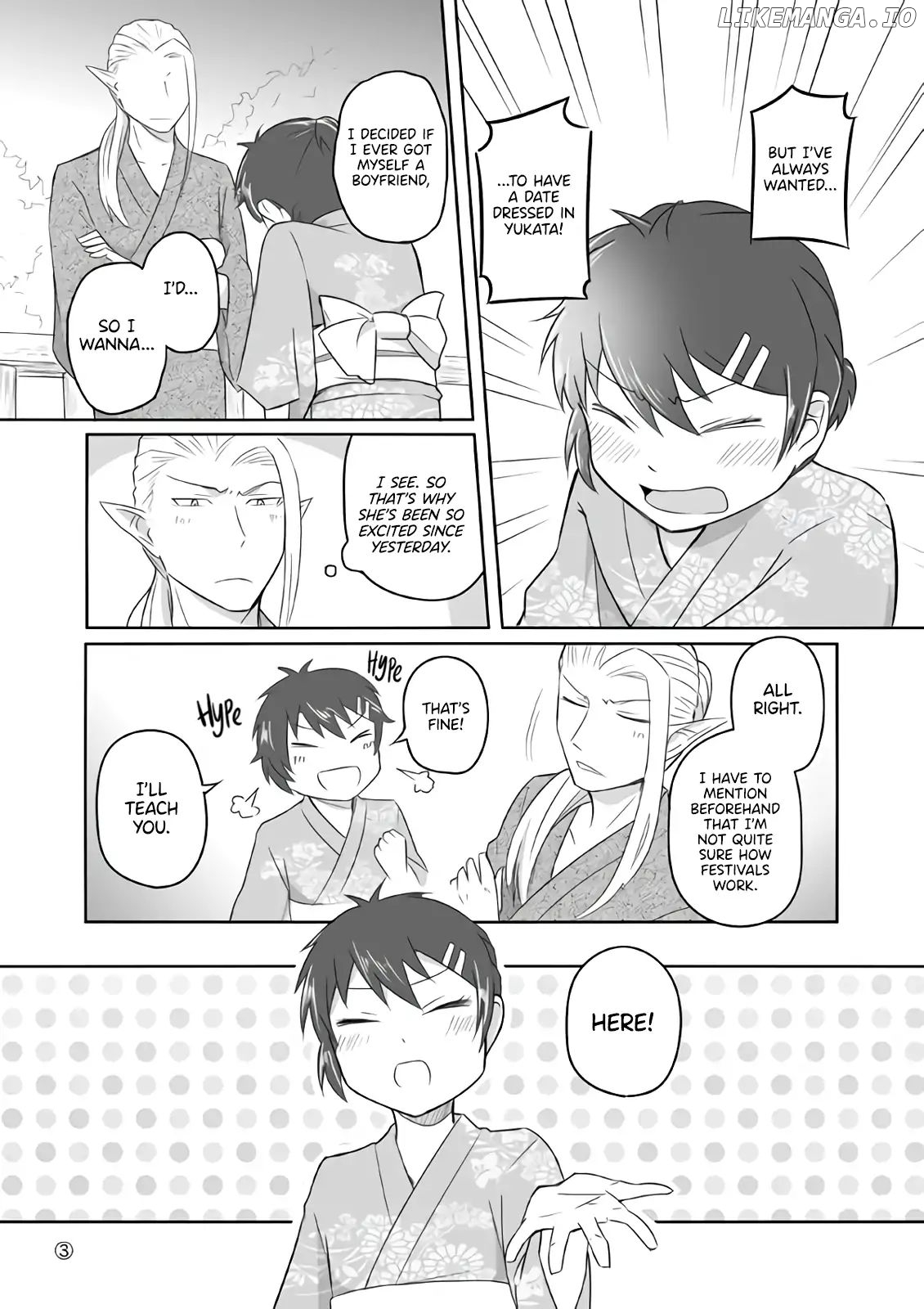 Elf Boyfriend & Boyish Girlfriend chapter 7 - page 3