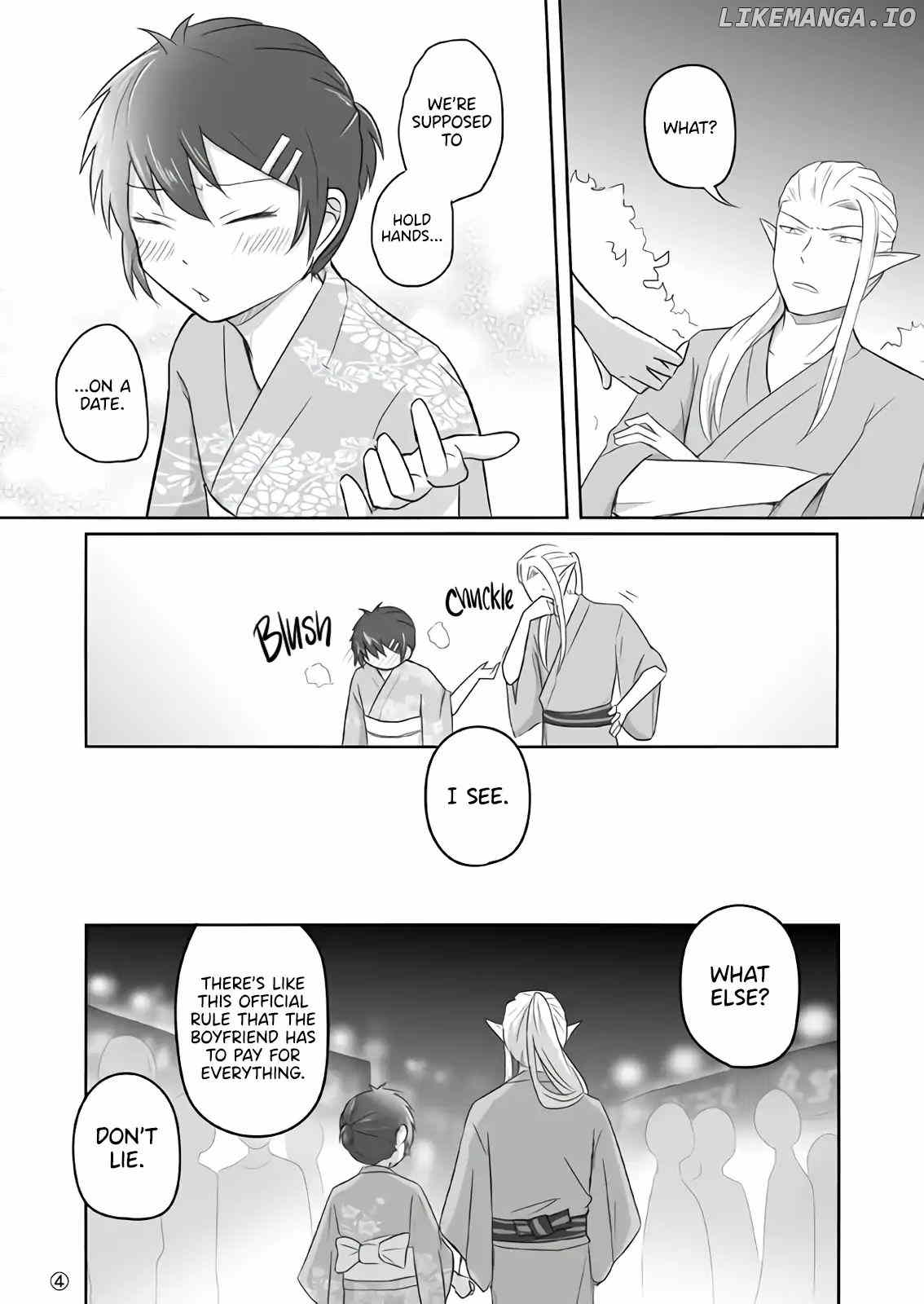 Elf Boyfriend & Boyish Girlfriend chapter 7 - page 4