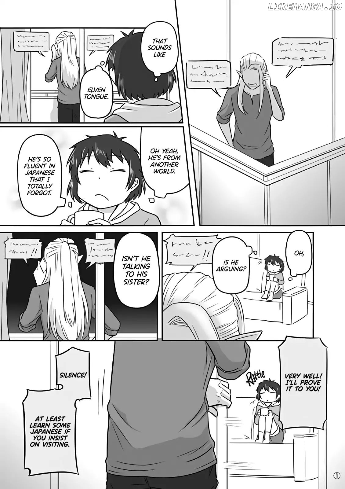 Elf Boyfriend & Boyish Girlfriend chapter 13 - page 1