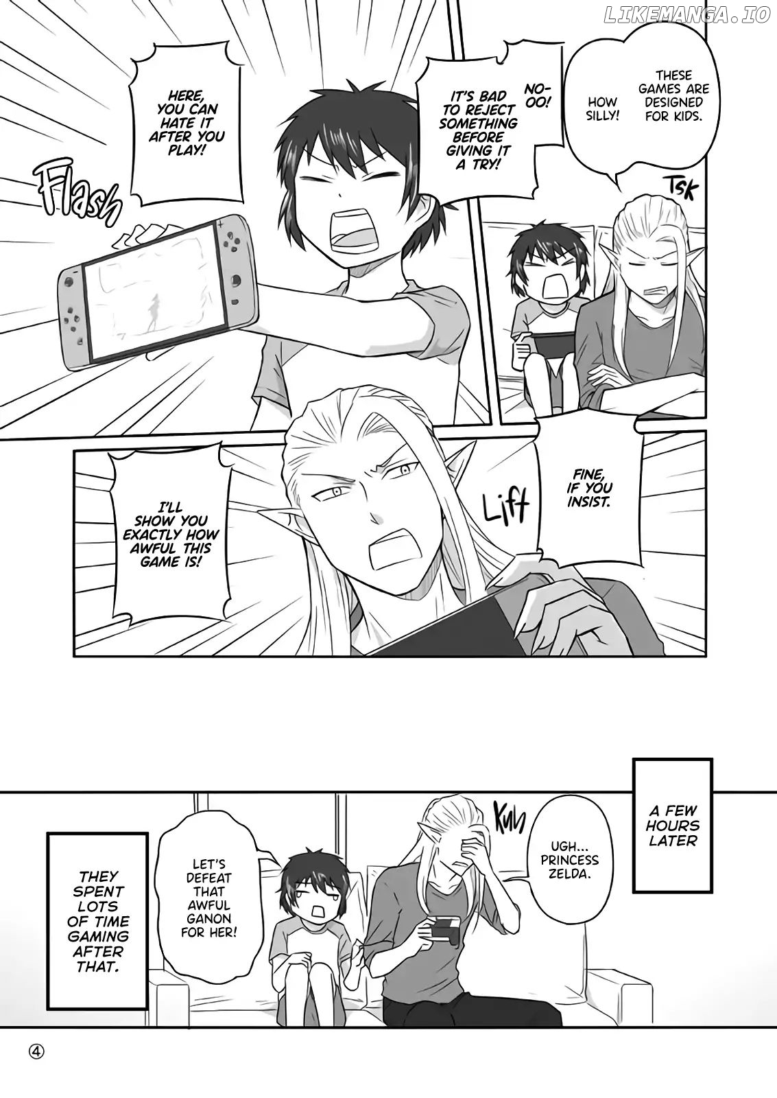 Elf Boyfriend & Boyish Girlfriend chapter 9 - page 4