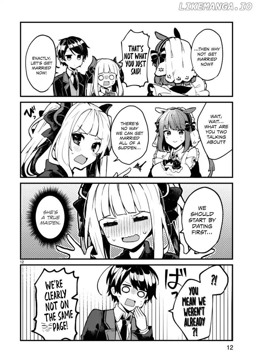 Maou-sama to Kekkonshitai (Serialization) chapter 1 - page 13