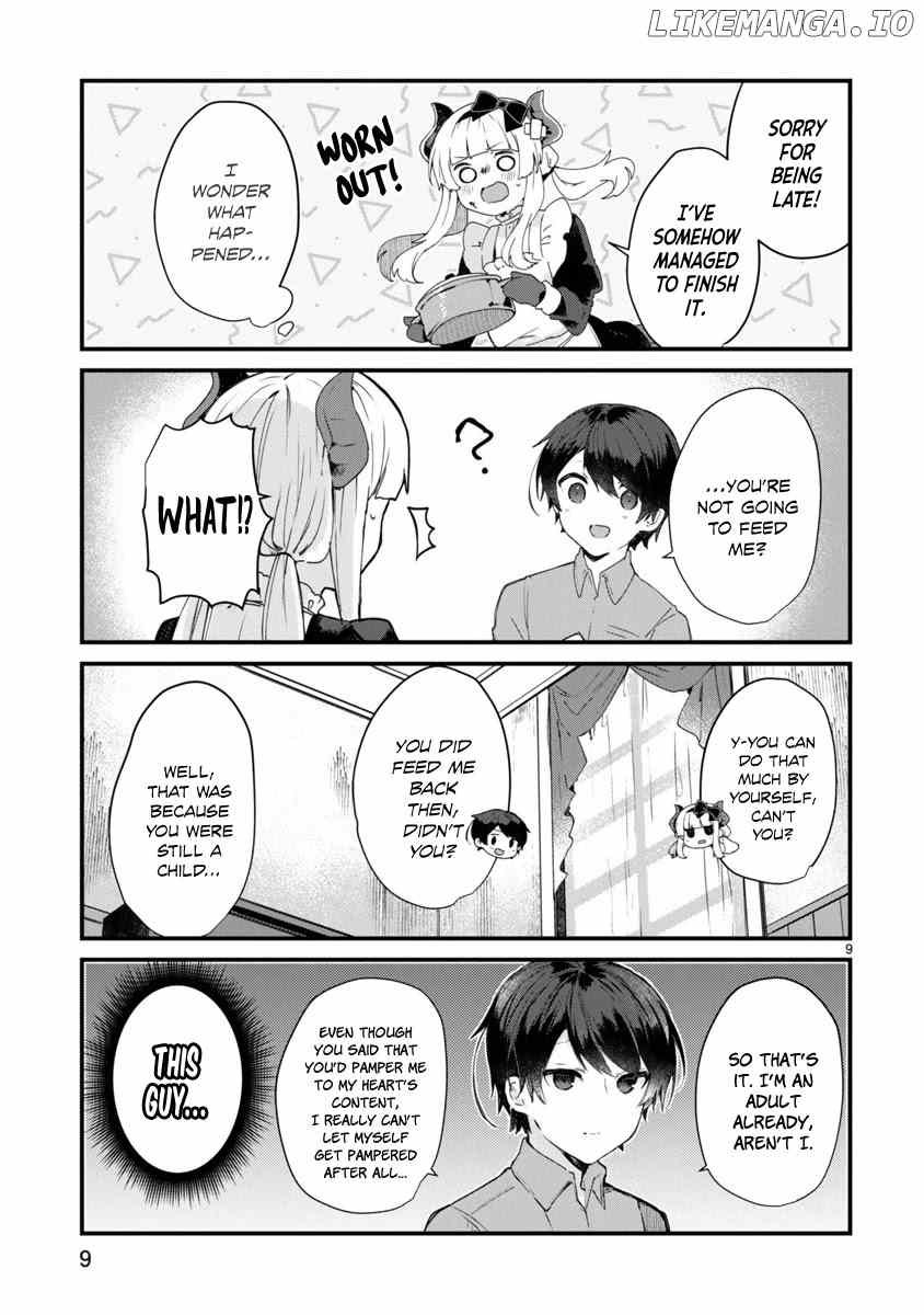 Maou-sama to Kekkonshitai (Serialization) chapter 9 - page 10