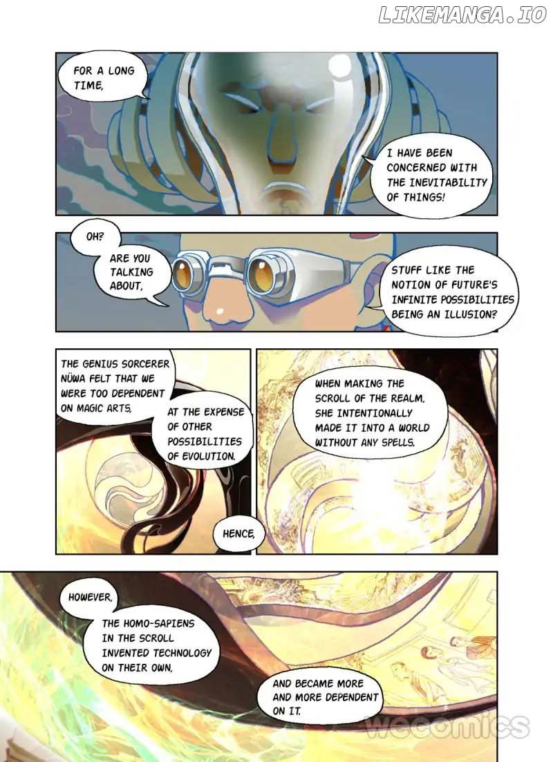 The God Of The Land And Grain’S Mountain River Map chapter 40 - page 20