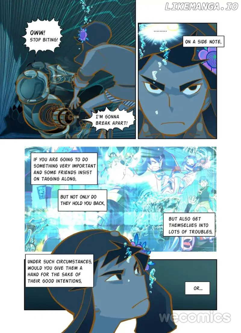 The God Of The Land And Grain’S Mountain River Map chapter 7 - page 16
