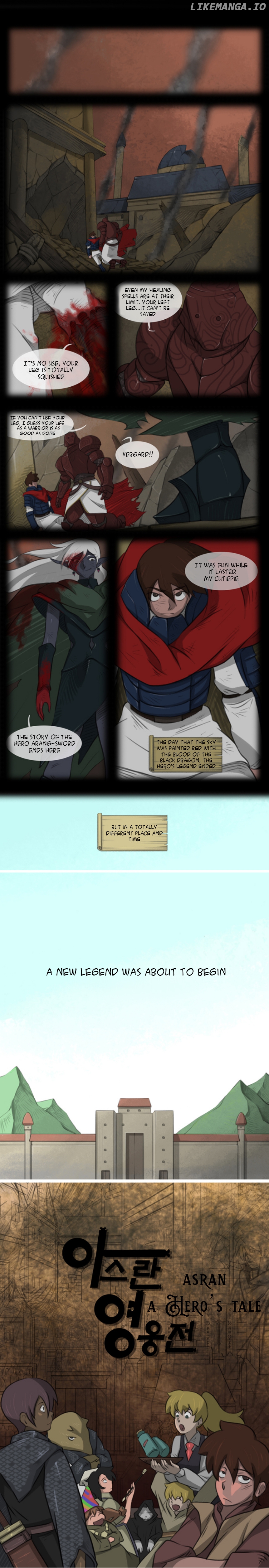 Asran A Hero's Tale chapter 0.1 - page 1