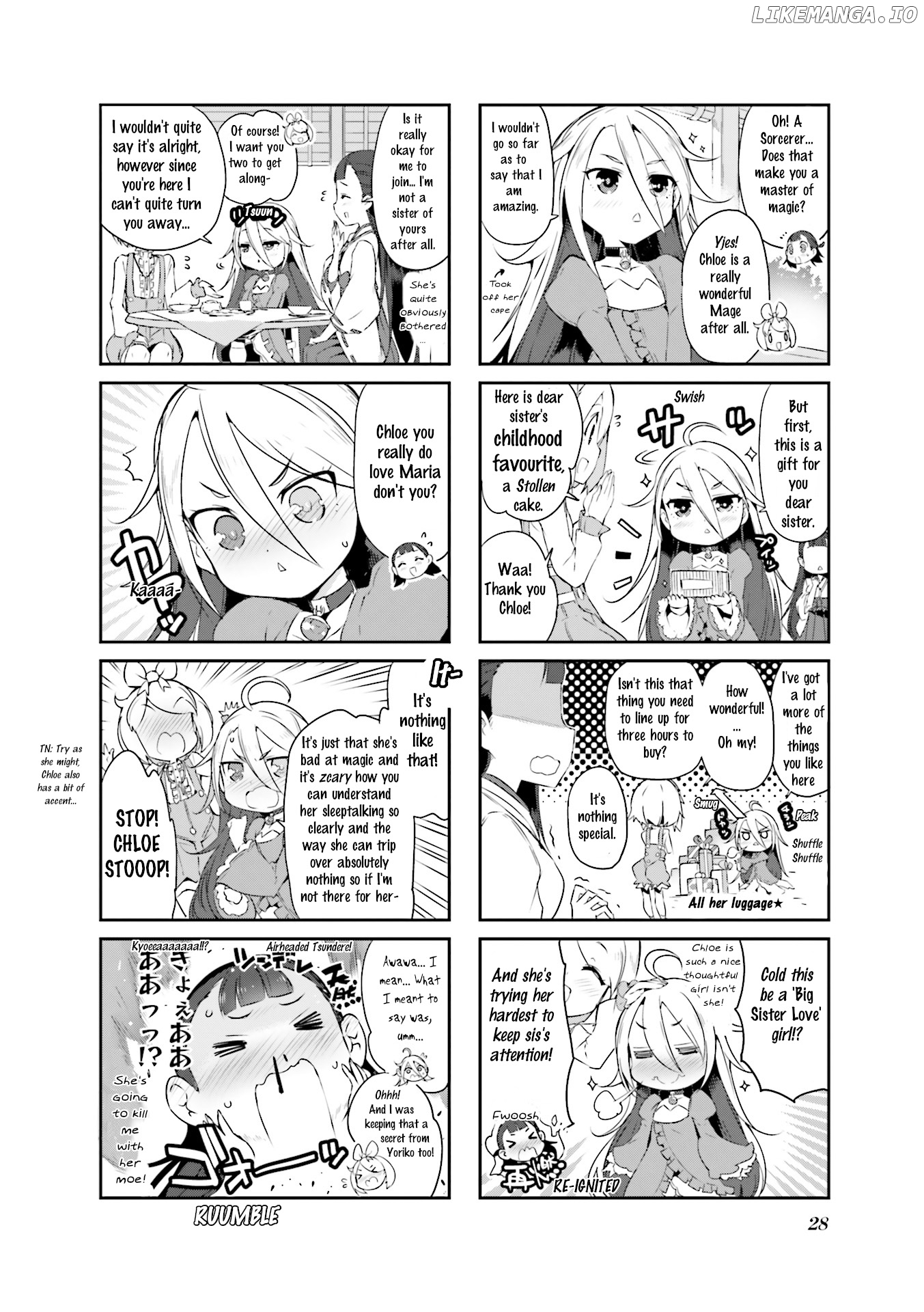 Kurokami Miko To Maria Witch chapter 3 - page 4
