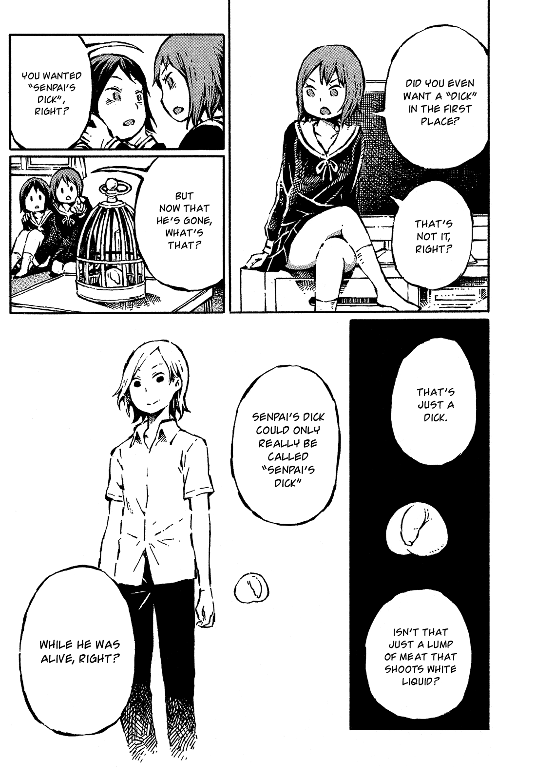 Sore wa Tada no Senpai no Chinko chapter 8 - page 5