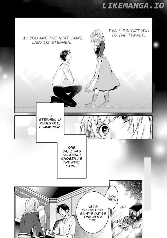 Since I Became a Saint, I'll do Whatever I Want with My Second Life ~The Prince was my Lover who Threw me Away in my Previous Life~ chapter 2 - page 2