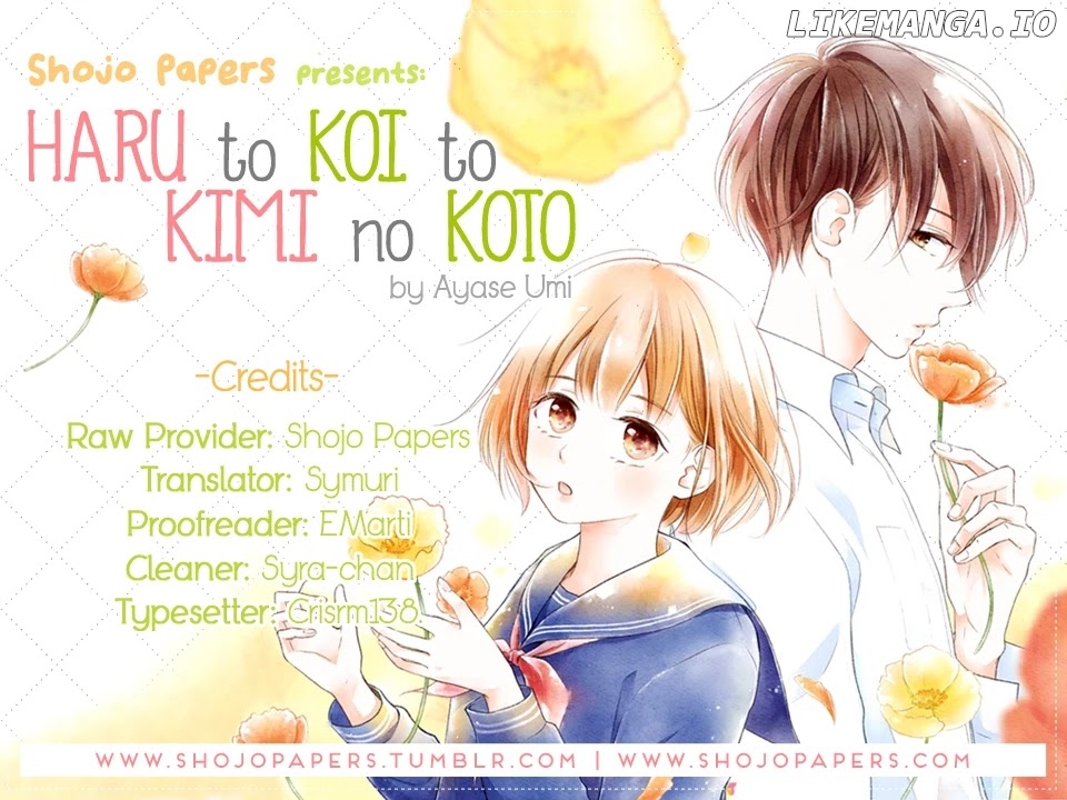 Haru to Koi to Kimi no Koto chapter 20 - page 1