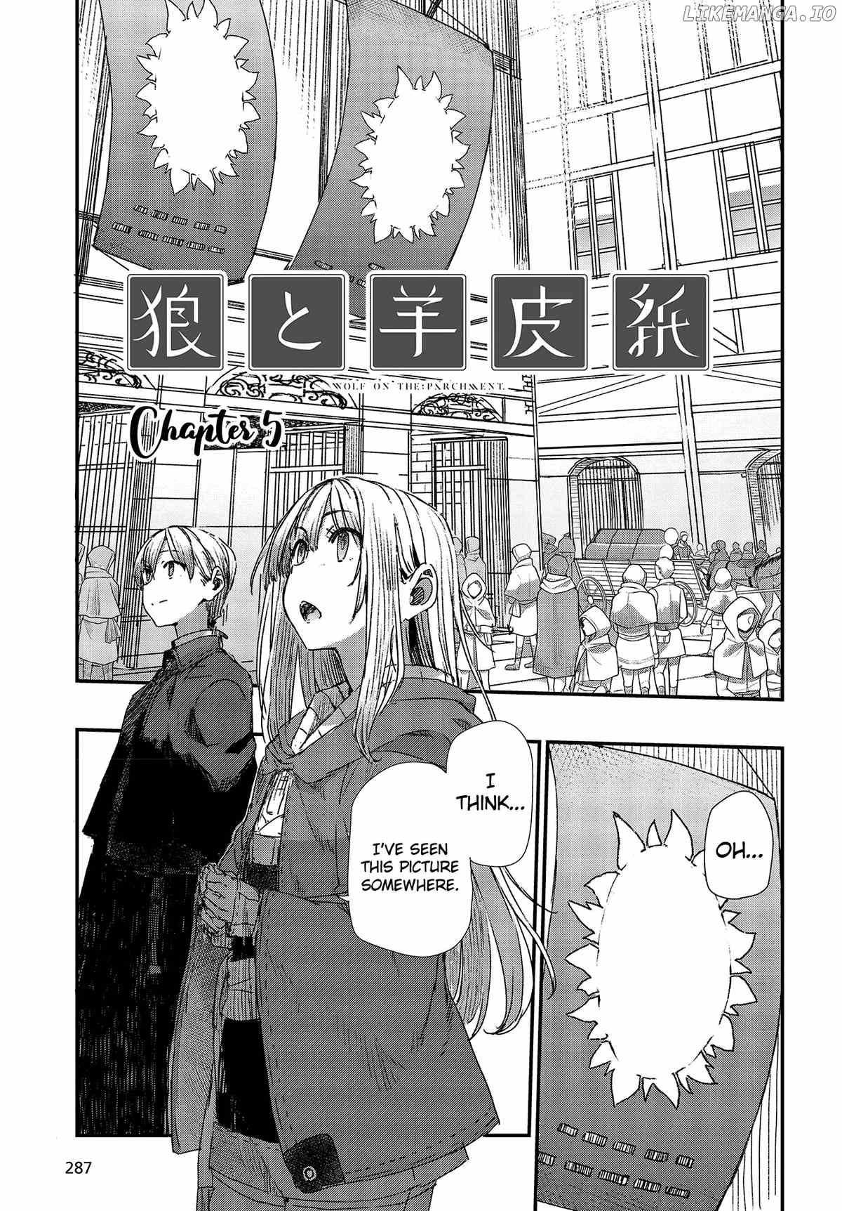 Wolf & Parchment: New Theory Spice & Wolf chapter 5 - page 1