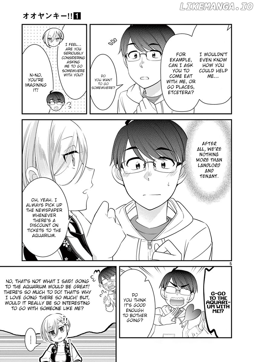 Ooyanki! ~my Apartment Life With a Yankee Landlord~ chapter 10.5 - page 5
