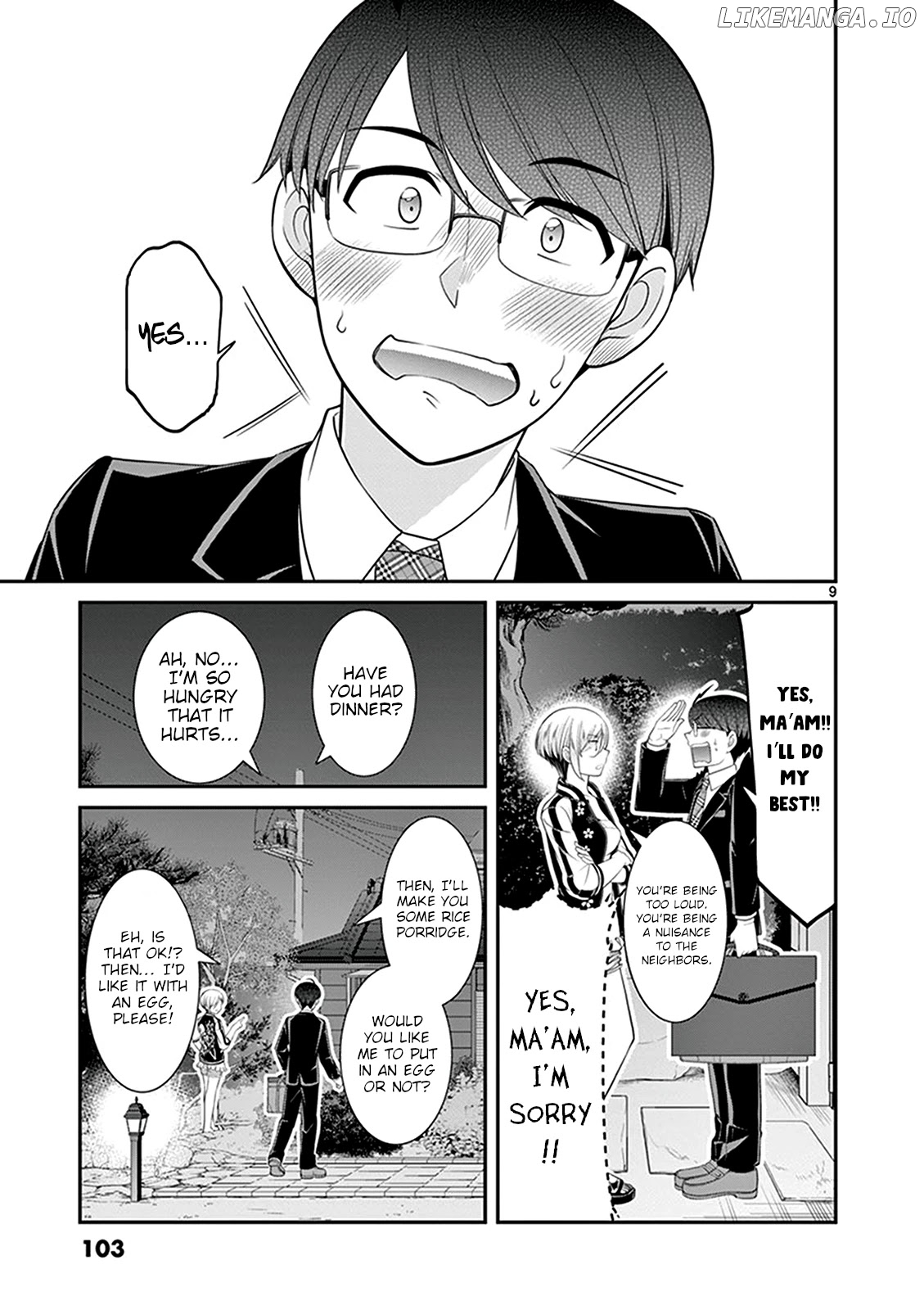 Ooyanki! ~my Apartment Life With a Yankee Landlord~ chapter 18 - page 9