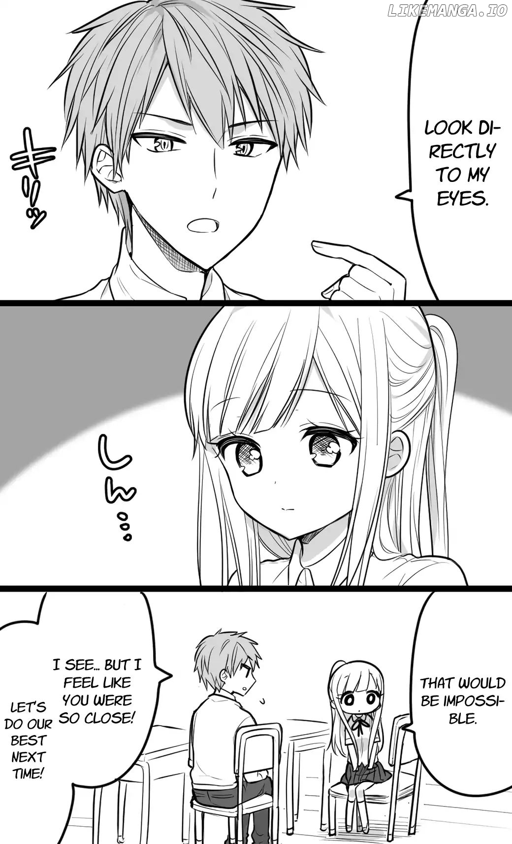 The Reason Why I Can't Look at His Eyes Directly chapter 1 - page 1