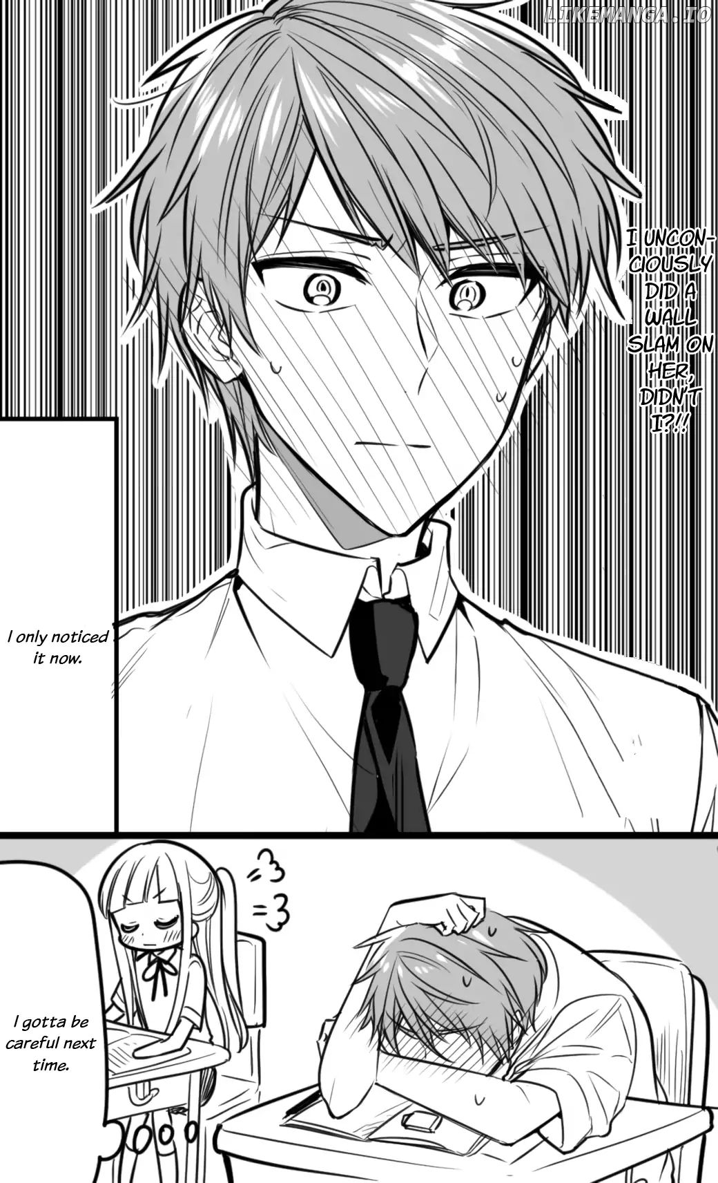 The Reason Why I Can't Look at His Eyes Directly chapter 3 - page 4