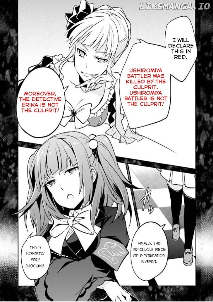 Umineko no Naku Koro ni Shi: Forgery of the Purple Logic chapter 9 - page 4