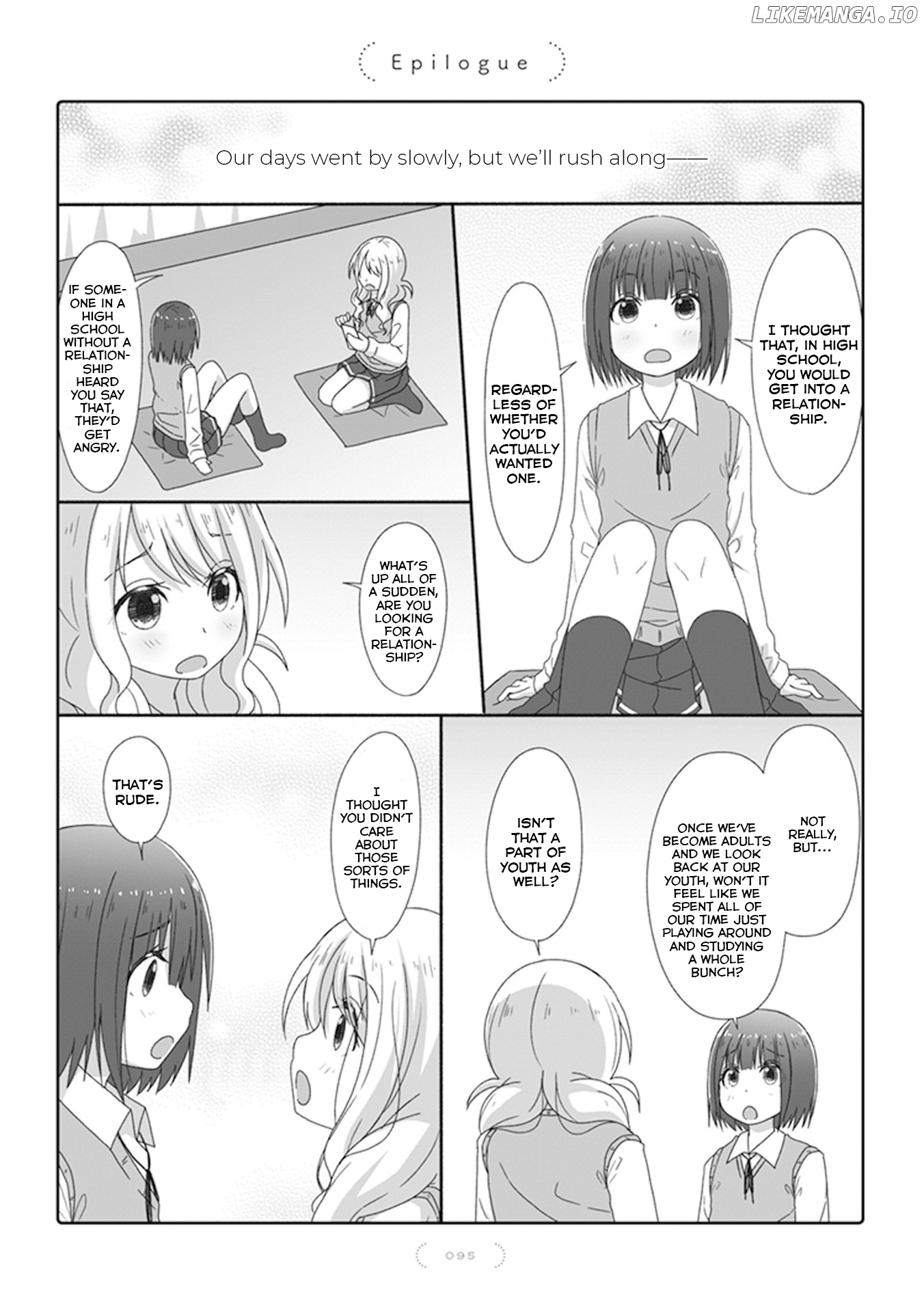 Yuri Na Kataomoi-Chan chapter 60 - page 1