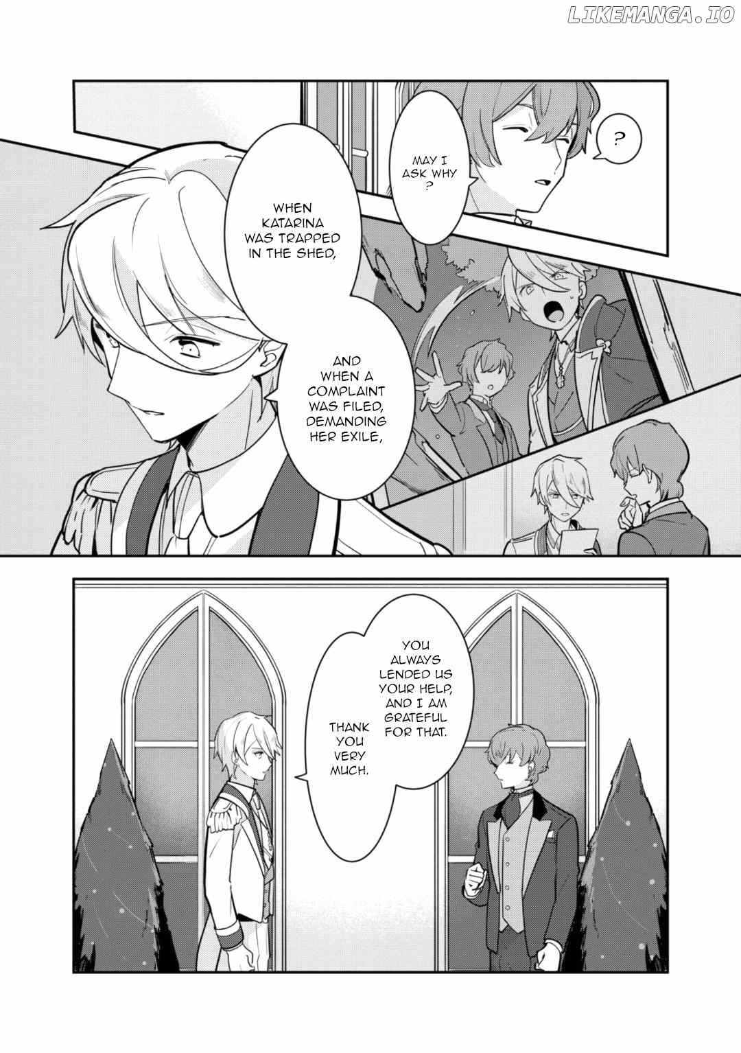 I Reincarnated into an Otome Game as a Villainess With Only Destruction Flags... In a Dire Situation!? Verge of Destruction Arc chapter 19 - page 19