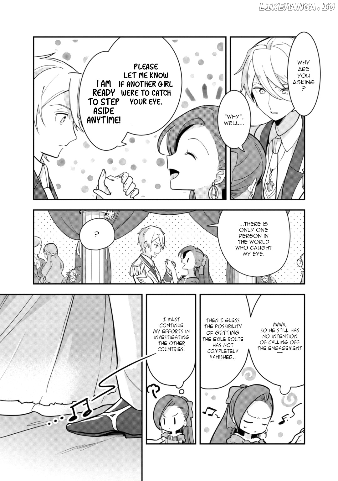 I Reincarnated into an Otome Game as a Villainess With Only Destruction Flags... In a Dire Situation!? Verge of Destruction Arc chapter 19 - page 22