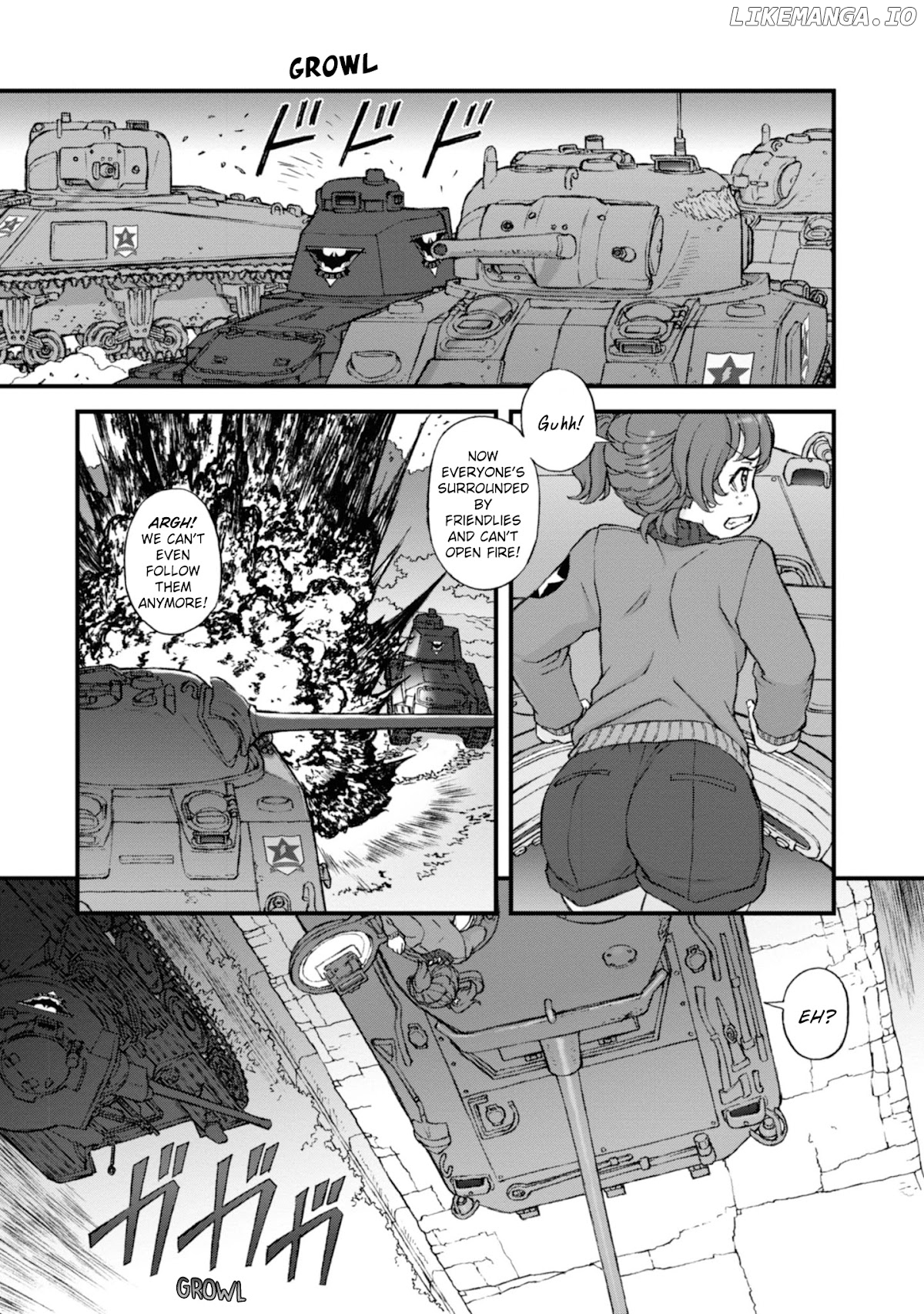 GIRLS und PANZER - The Fir Tree and the Iron-Winged Witch chapter 13 - page 8