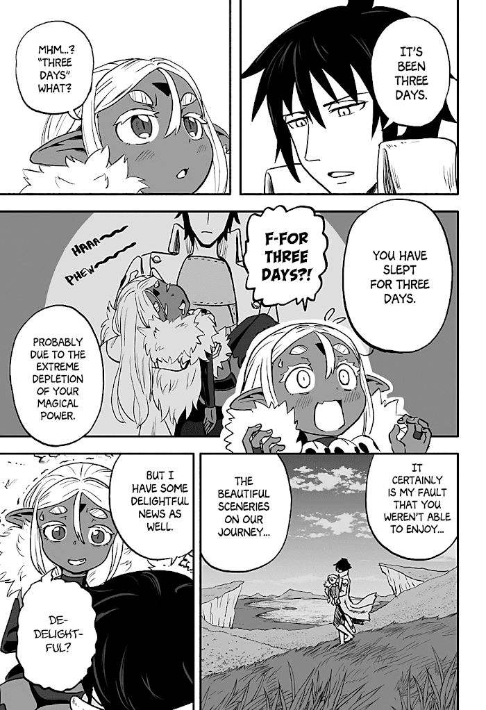 Aragae! Dark Elf-Chan chapter 2 - page 11