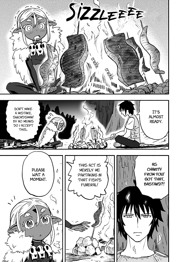 Aragae! Dark Elf-Chan chapter 2 - page 5