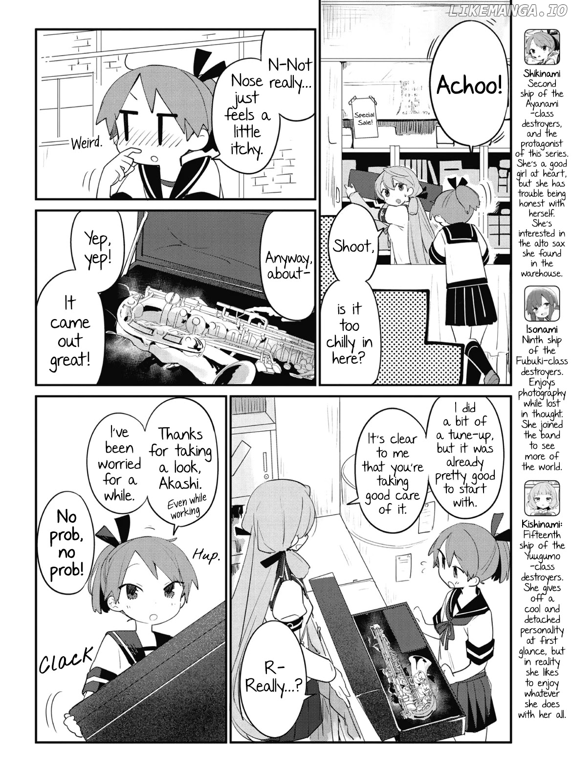 Kantai Collection -KanColle- Miiro no Alto Sax chapter 11 - page 4