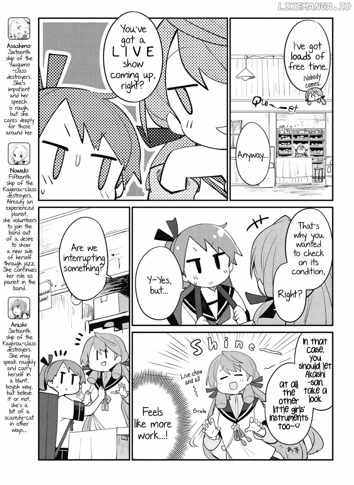 Kantai Collection -KanColle- Miiro no Alto Sax chapter 11 - page 5