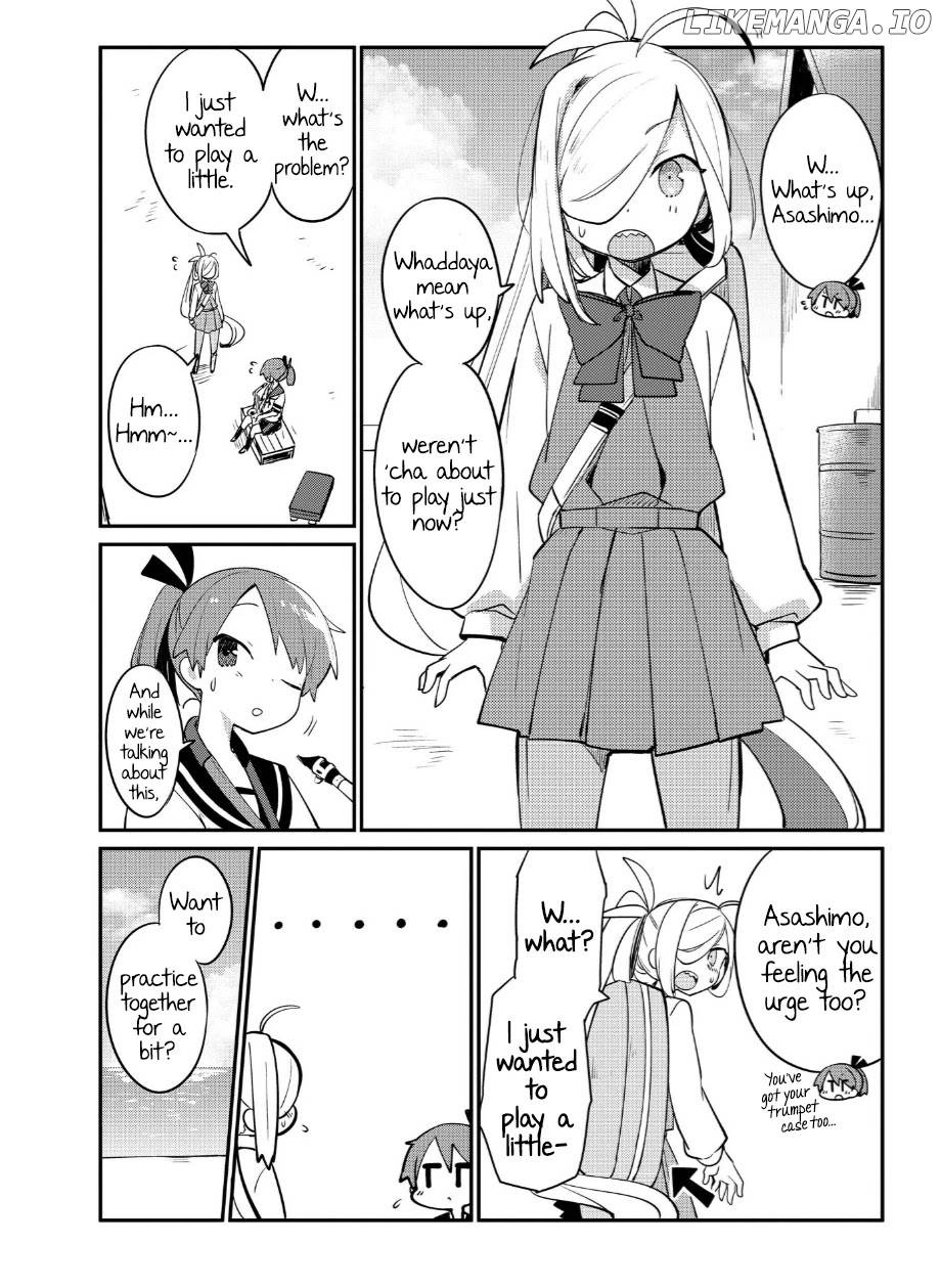 Kantai Collection -KanColle- Miiro no Alto Sax chapter 7 - page 11