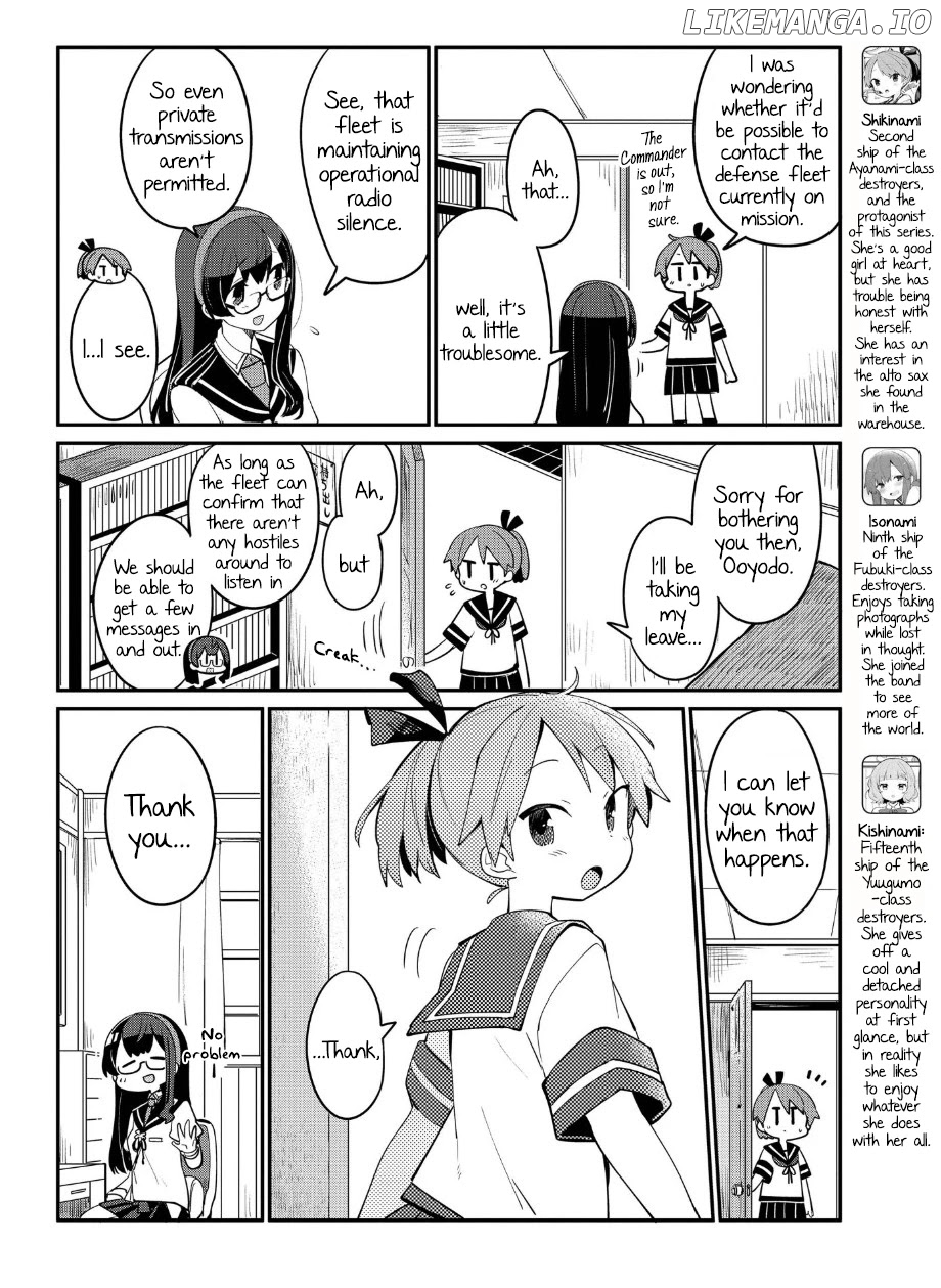 Kantai Collection -KanColle- Miiro no Alto Sax chapter 7 - page 2