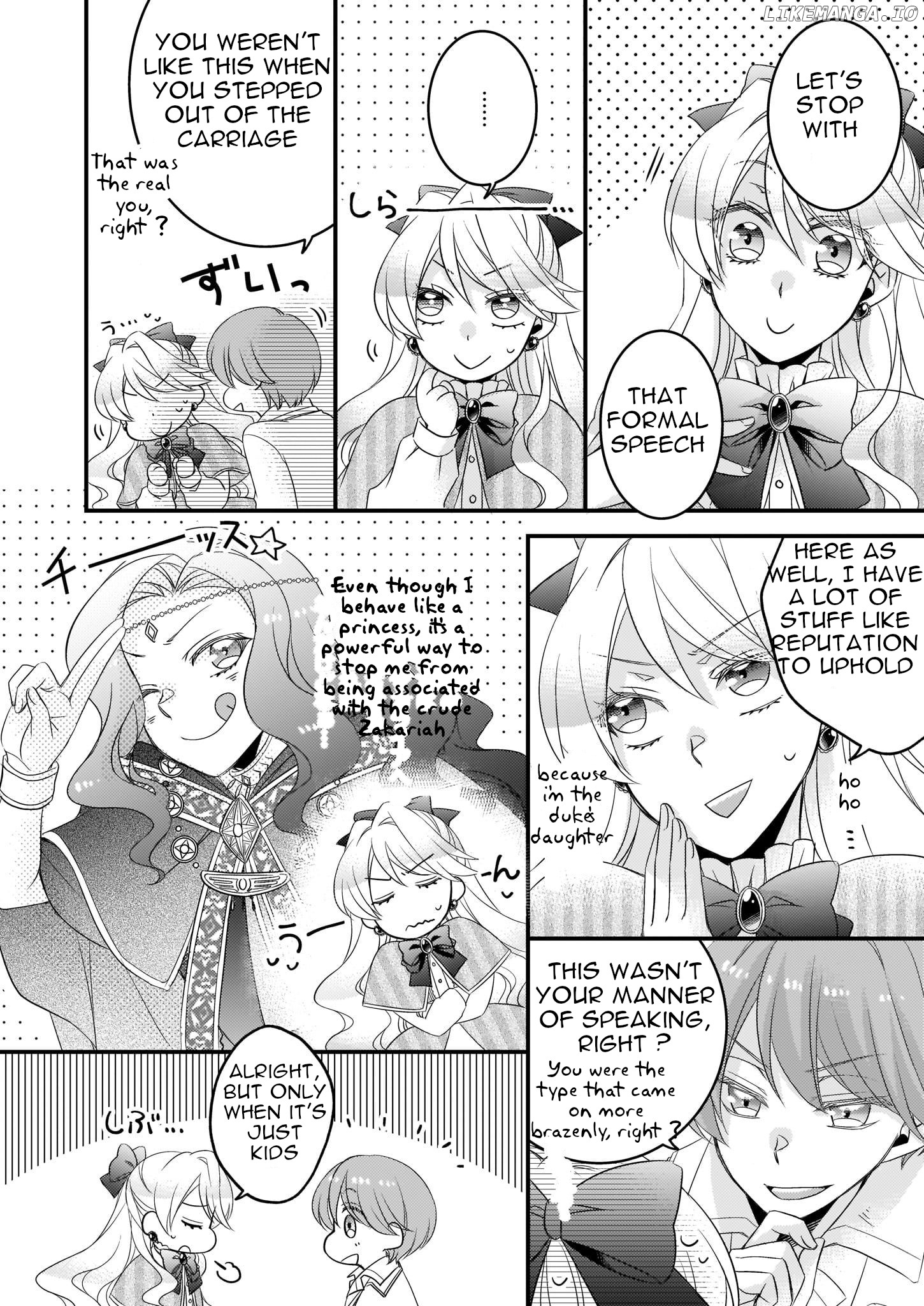 The Great Prophet Is Running From Her Previous Life chapter 4.1 - page 6