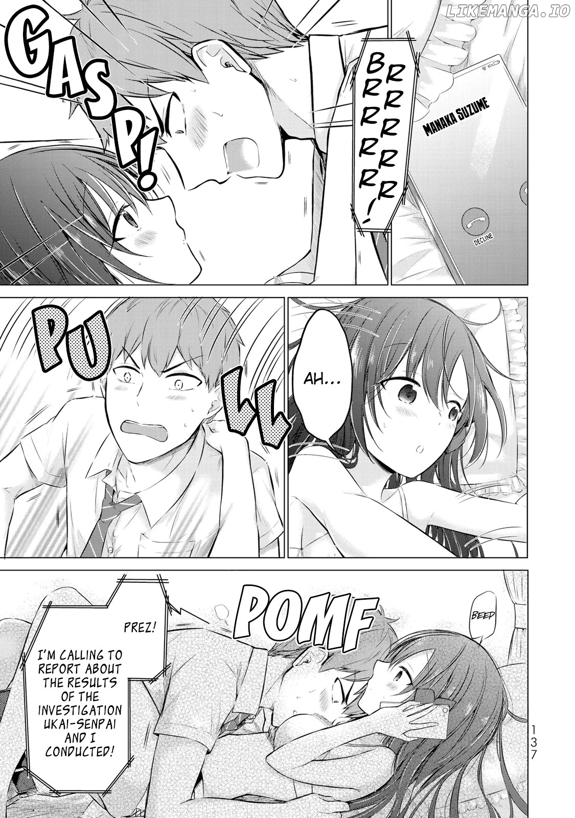 The Student Council President Solves Everything On The Bed chapter 8 - page 7