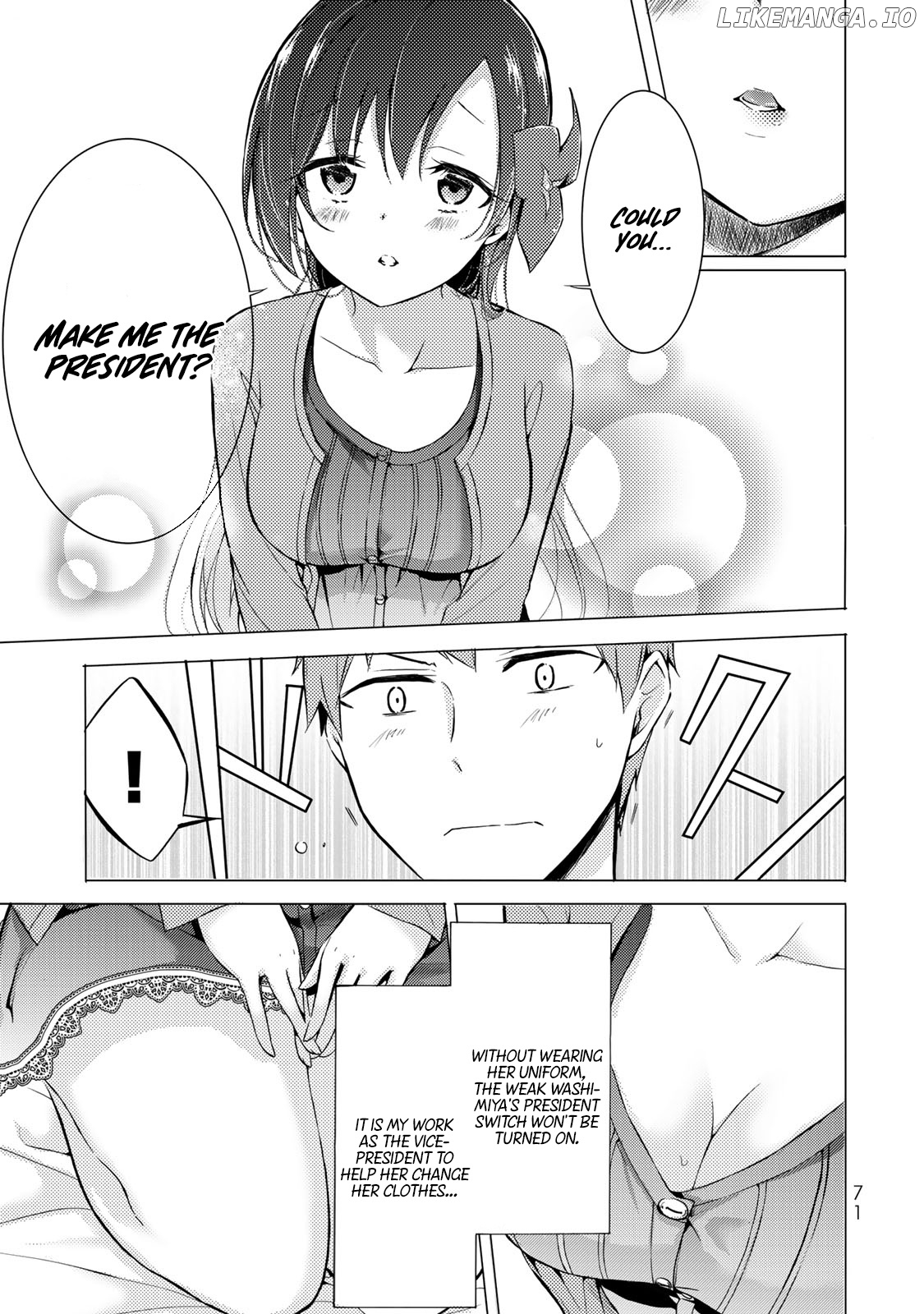 The Student Council President Solves Everything On The Bed chapter 2 - page 22