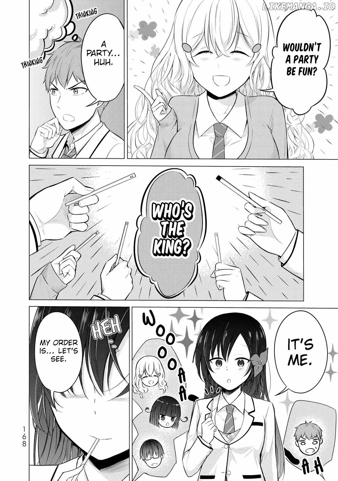 The Student Council President Solves Everything On The Bed chapter 12.5 - page 3