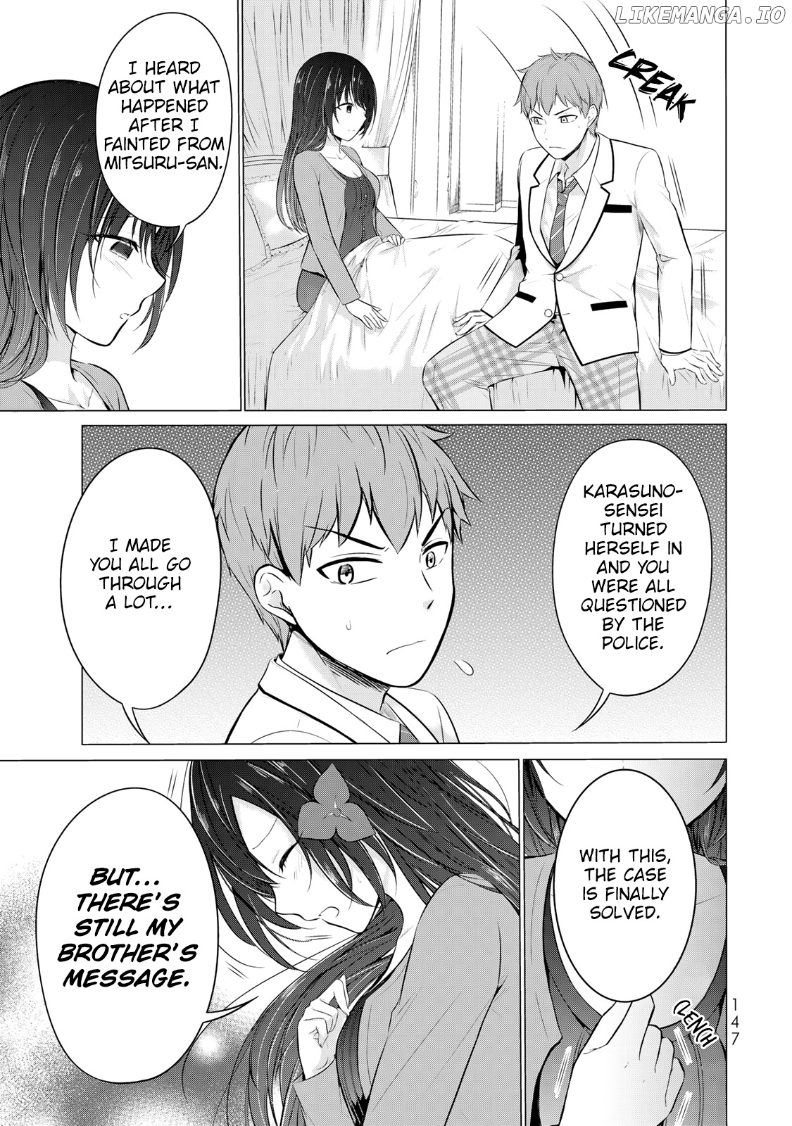 The Student Council President Solves Everything On The Bed chapter 12 - page 20