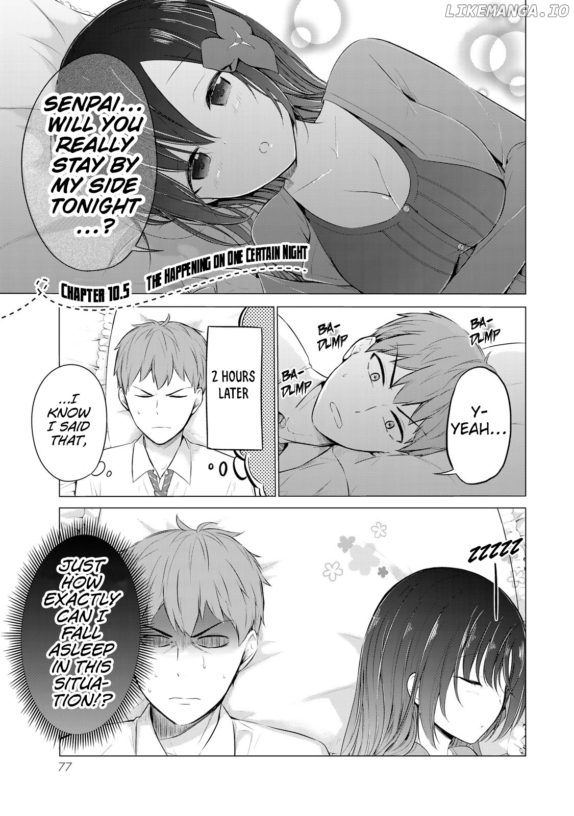 The Student Council President Solves Everything On The Bed chapter 10.5 - page 2