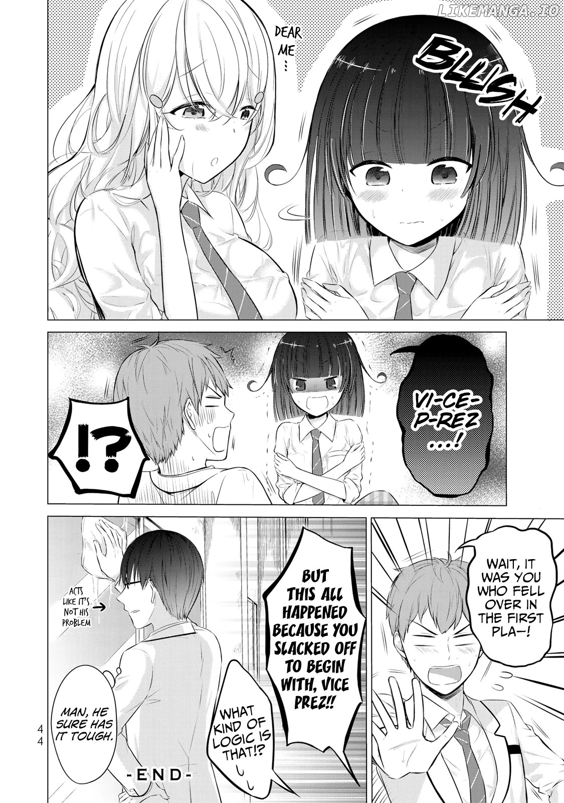The Student Council President Solves Everything On The Bed chapter 9.5 - page 5