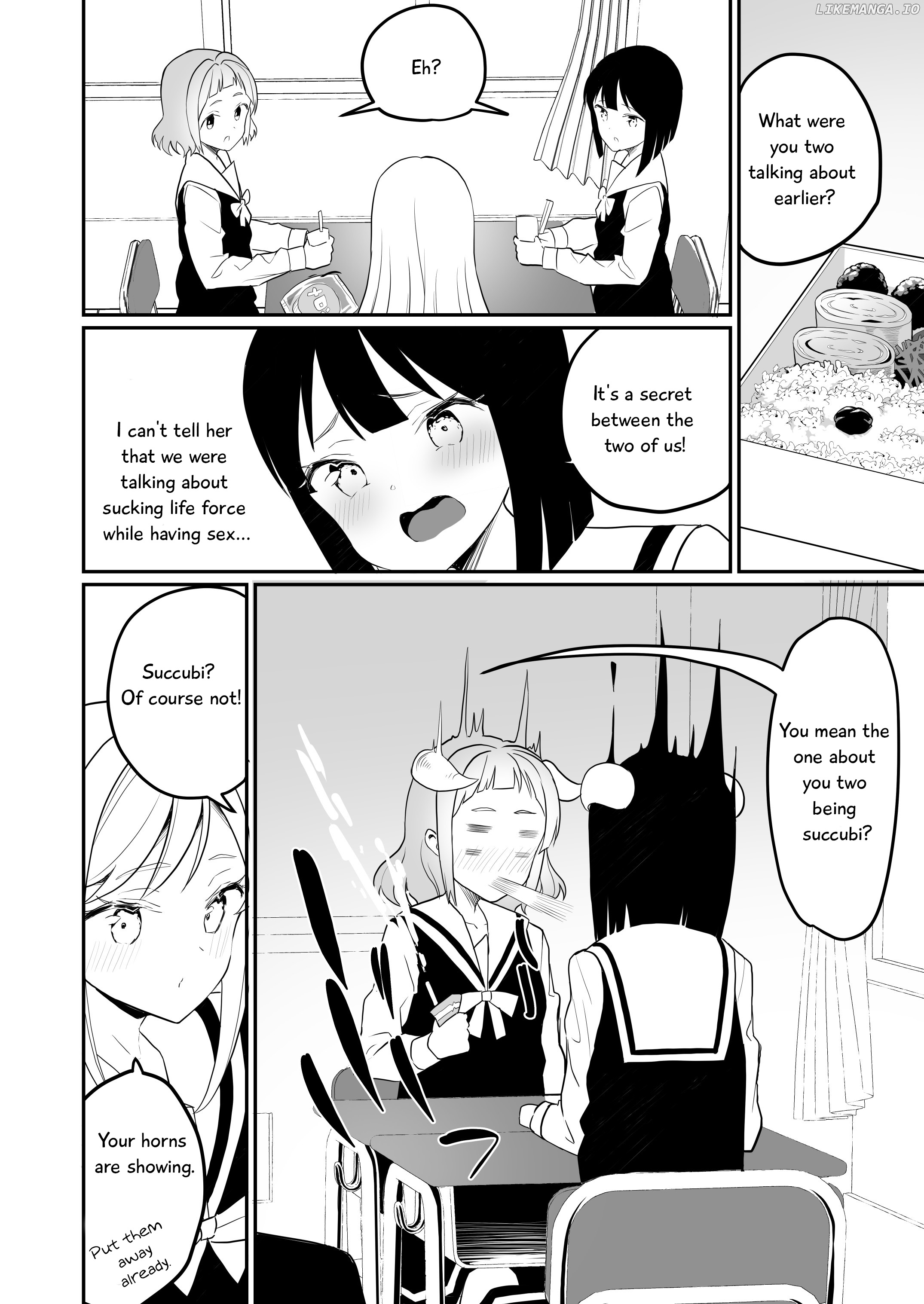 a Succubus Yuri Story chapter 13 - page 1