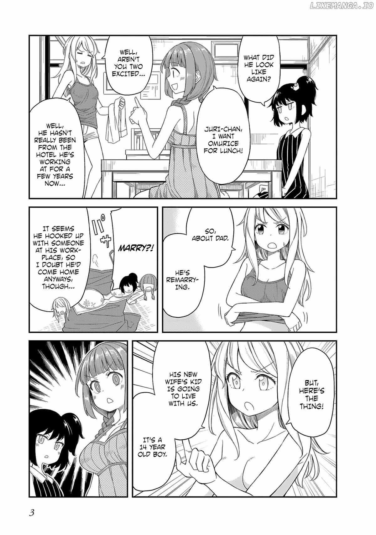 Hinomoto Sanshimai Wa Kamatte Hoshii chapter 0.1 - page 5