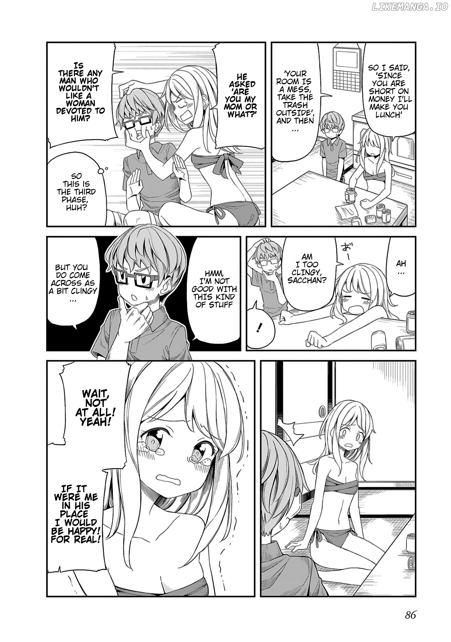 Hinomoto Sanshimai Wa Kamatte Hoshii chapter 7 - page 6